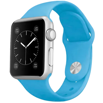 Зображення Ремешок DM Band Silicone для Apple Watch 38mm/40mm Blue