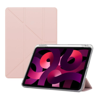 Зображення Чохол для планшета BeCover Ultra Slim Origami Transparent Apple Pencil Apple iPad Air (4/5) 2020/2022 10.9" Pink (711104)