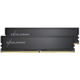 Зображення Модуль пам'яті для комп'ютера Exceleram DDR4 32GB (2x16GB) 2666 MHz Black Sark (ED4322619XD)