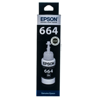 Изображение Чернила для принтера Epson 664 black (70мл) L100/L200 (C13T66414A)