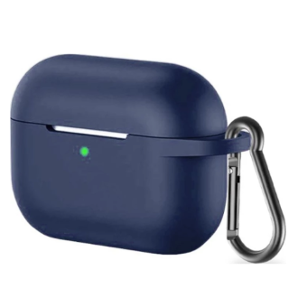 Зображення Чохол для навушників DM Case With Hook для Airpods 2 Navy Blue