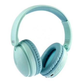 Изображение Наушники XO BE36 Stereo Crystal Clear Wireless Headphones Green