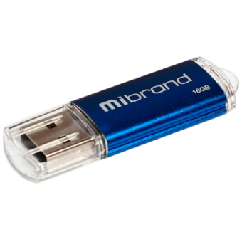 Изображение Флешка Mibrand Cougar 16Gb Blue 2.0