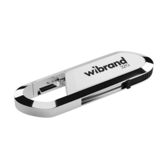 Зображення Флешка Mibrand Aligator 32Gb White 2.0