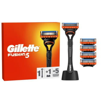 Зображення Бритва Gillette Fusion5 с 5 сменными картриджами   Подставка (8700216356794)
