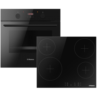 Изображение Дух. шкаф + варочная панель электрическая High Light Hansa FCCS68309
