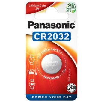 Изображение Батарейки Panasonic CR 2032 BLI