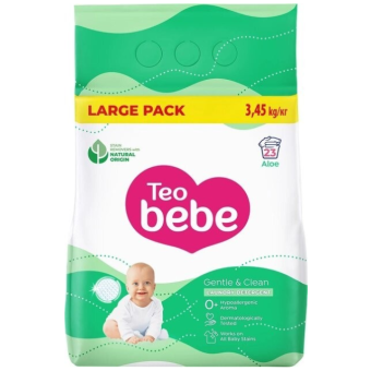 Изображение Порошок для стирки Teo bebe Gentle & Clean Aloe 3.45 кг (3800024048470)