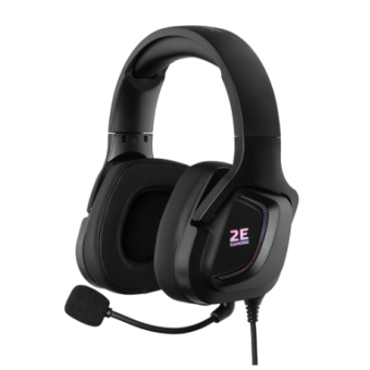 Зображення Навушники 2E HG340 7.1 USB-A RGB 2м чорний (2E-HG340BK-7.1)