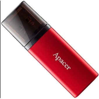 Изображение Флешка Apacer USB 3.2 AH25B 32GB Червоний