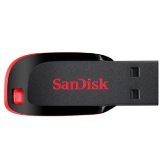 Изображение Флешка SanDisk USB 2.0 Type-A Cruzer Blade 32GB Чорний