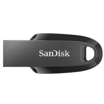 Изображение Флешка SanDisk USB 3.2 Type-A Ultra Curve 64GB Чорний