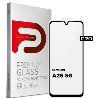 Изображение Защитное стекло Armorstandart Pro для Samsung A26 5G Black (ARM82212)