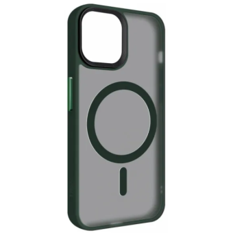 Зображення Чохол для телефона Armorstandart Uniq Magsafe для Apple iPhone 13 Dark Green (ARM75329)