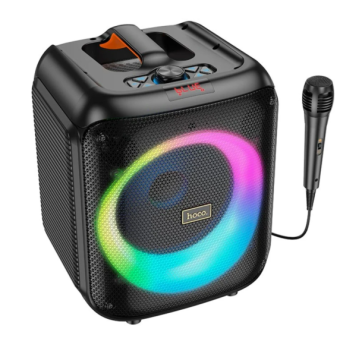 Зображення Портативна колонка Hoco HA1 Graceful outdoor BT speaker Black