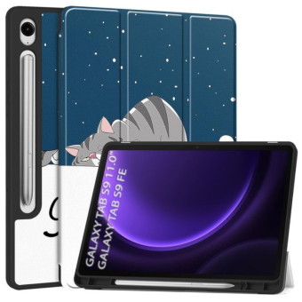 Изображение Чехол для планшета BeCover Flexible TPU Mate Samsung Tab S9 (SM-X710/SM-X716)/S9 FE (SM-X510/SM-X516B) 11.0" Good Night (712535)