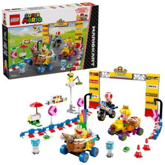 Зображення Конструктор Lego Super Mario Mario Kart – Baby Peach & Grand Prix. Набір