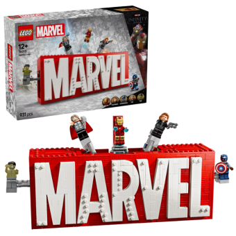 Зображення Конструктор Lego Super Heroes Логотип і мініфігурки MARVEL