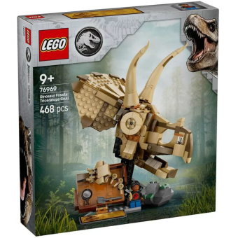 Зображення Конструктор Lego Jurassic World  Скам'янілості динозаврів: череп трицератопса