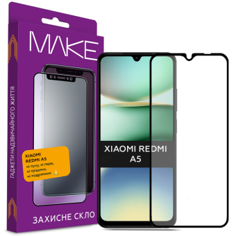 Изображение Защитное стекло MAKE Xiaomi Redmi A5 (MGF-XRA5)