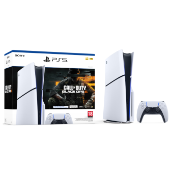 Зображення Ігрова приставка Sony PlayStation 5 Slim Blu-ray (Call of Duty Black Ops 6) (1000049598)