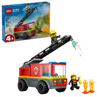 Изображение Конструктор Lego City Пожежна машина з драбиною