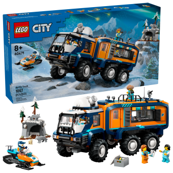 Зображення Конструктор Lego City Арктична дослідницька вантажівка з науковою лабораторією