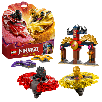 Зображення Конструктор Lego Ninjago Бойовий набір дракона Спін-джитсу