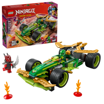 Зображення Конструктор Lego Ninjago Автомобіль для перегонів Лойда з інерційним двигуном