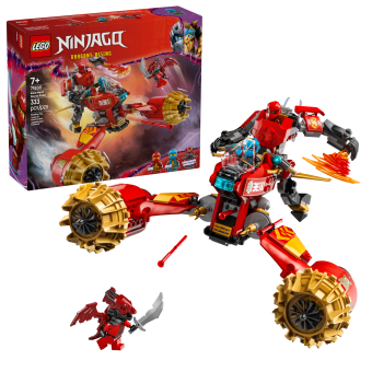 Зображення Конструктор Lego Ninjago Штормовий робот-вершник Кая