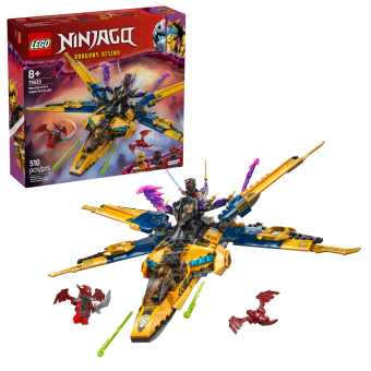 Зображення Конструктор Lego Ninjago Суперштормовий реактивний літак Рас та Арін