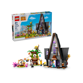 Изображение Конструктор Lego Despicable Me 4 Родинний маєток Ґру й посіпак