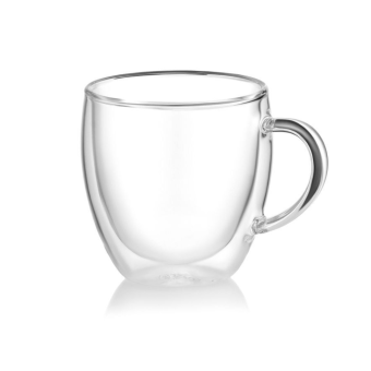 Изображение Набор чашек Ardesto 180мл, 2шт, боросилікатне скло, прозорий (AR2618BH)