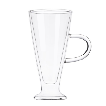 Изображение Набор чашек Ardesto 230мл, 2шт, боросилікатне скло, прозорий (AR2623BHR)