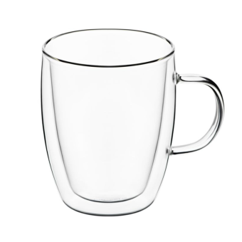 Изображение Набор чашек Ardesto 270мл, 2шт, боросилікатне скло, прозорий (AR2627BHR)