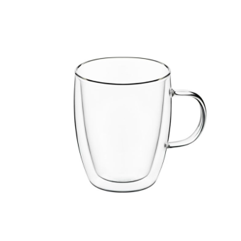 Фотография Набор чашек Ardesto 270мл, 10см, 2шт, боросилікатне скло, прозорий (AR2627G)