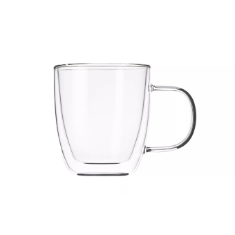 Изображение Набор чашек Ardesto 310мл, 10.2см, 2шт, боросилікатне скло, прозорий (AR2631GH)