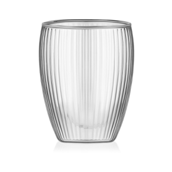 Фотография Набор чашек Ardesto 350мл, 2шт, боросилікатне скло, прозорий (AR2635BN)