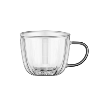 Изображение Набор чашек Ardesto 350мл, 2шт, боросилікатне скло, прозорий (AR2635BWN)