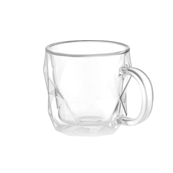 Изображение Набор чашек Ardesto 450мл, 2шт, боросилікатне скло, прозорий (AR2645BCH)