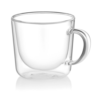 Изображение Набор чашек Ardesto 450мл, 2шт, боросилікатне скло, прозорий (AR2645BH)