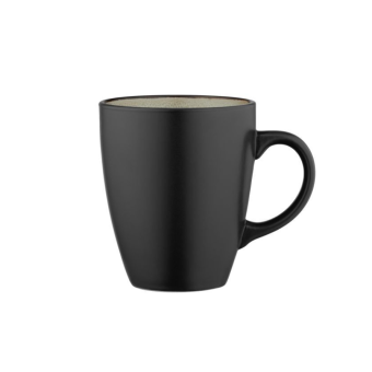Зображення Чашка Ardesto Bolzano, 380мл, кераміка, чорно-зелений (AR2938BM)