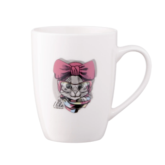 Фотографія Чашка Ardesto Charm, 320мл, порцеляна, білий (AR3466)