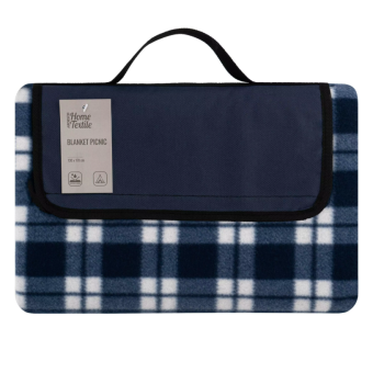 Изображение Плед Ardesto Picnic 130х170см, 100% поліестер, клітинка синій (ART0916BC)