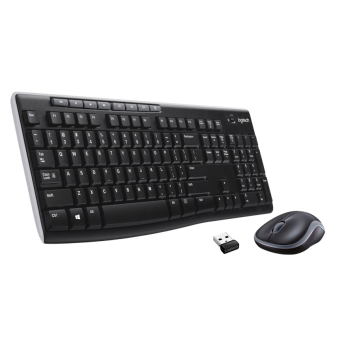 Зображення Клавіатура   мишка Logitech MK270 Wireless UA Black (920-004508)
