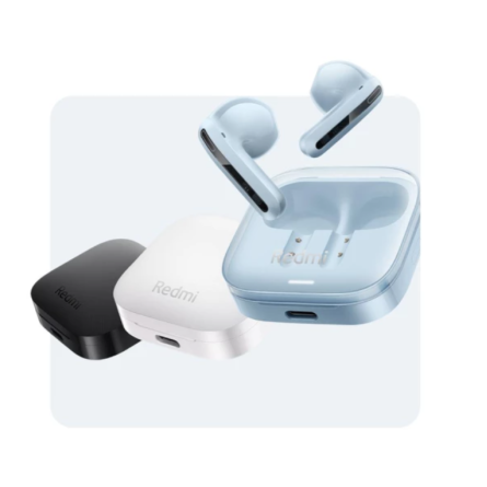 Навушники Xiaomi Redmi Buds 6 Active Transparent Blue (BHR8394GL) фото №4