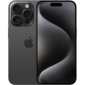 Зображення Смартфон Apple iPhone 15 Pro 128GB Black Titanium (REF EKO Esim)