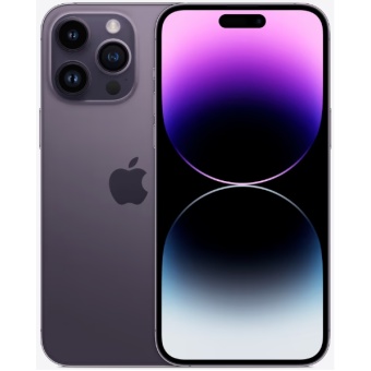 Зображення Смартфон Apple iPhone 14 Pro Max 256GB Deep Purple (REF EKO Esim)