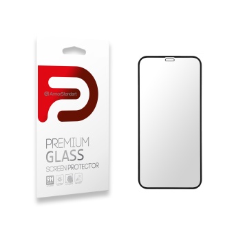 Изображение Защитное стекло Armorstandart Full Glue iPhone 12 mini Black (ARM57547) (ARM57547)