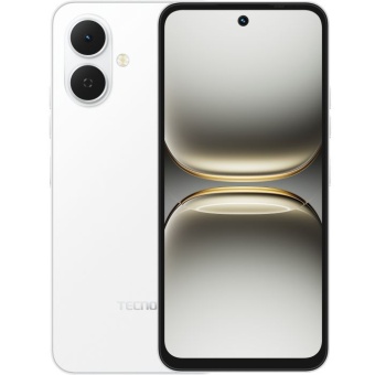Зображення Смартфон Tecno Spark Go 2 (KM4) 4/128Gb Veil White (4894947088841)